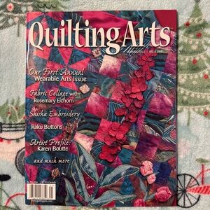 VTG Quilting Arts Mag Winter 2005 Granny Core‎ VTG Crafts Trad Wife